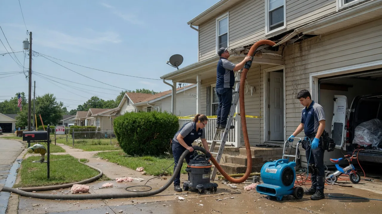 Water Damage Restoration in Huntsville, IL near me
